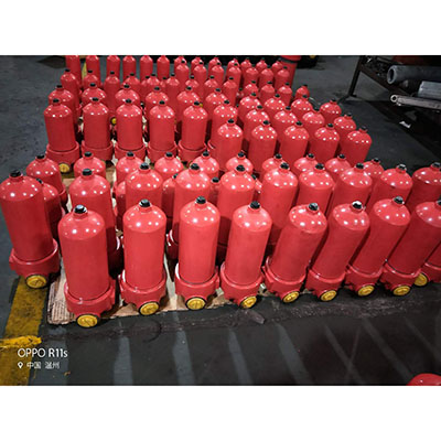 高壓過濾器現場實圖